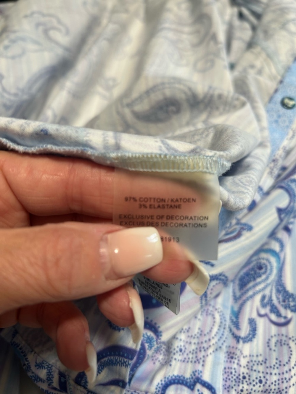 Robert Graham 3/4 Sleeve Women’s Button Down Top - Picture 10 of 14